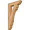 Ekena Millwork Olympic Slat Smooth Bracket, Western Red Cedar, 3 1/2"W x 18"D x 30"H BKT04X18X30OLY06SWR - alternate 1